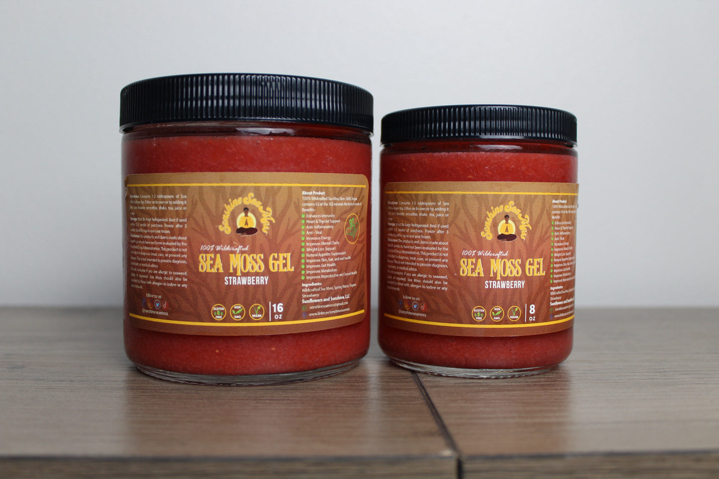 Strawberry Sea Moss Gel