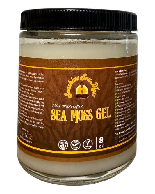 Golden Sonshine Sea Moss Gel