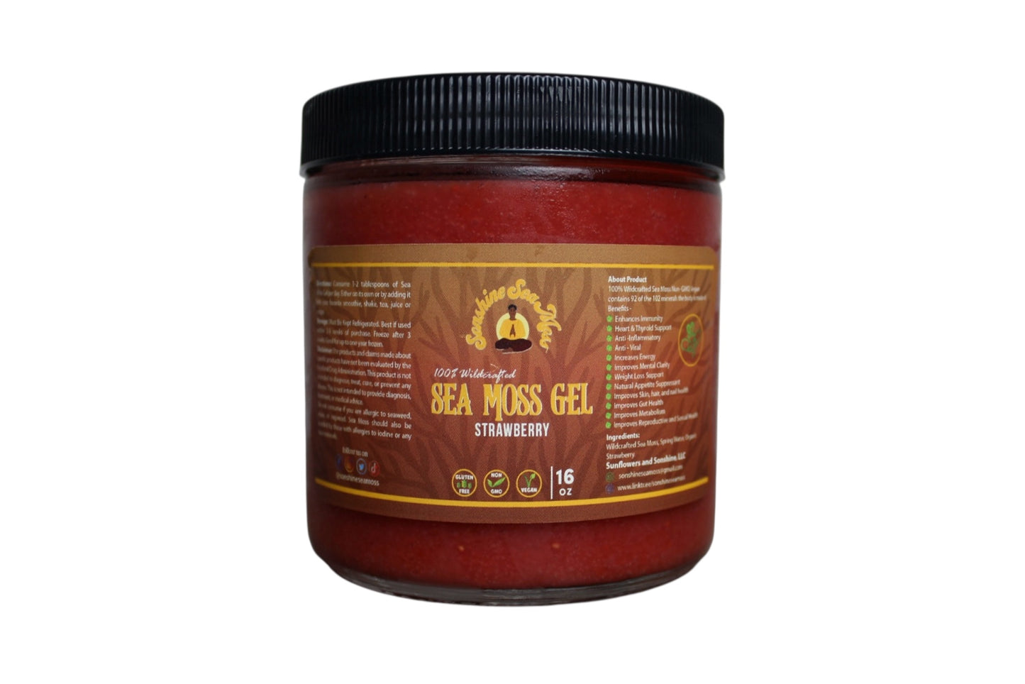 Strawberry Sea Moss Gel