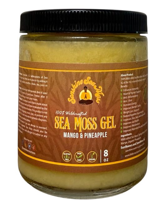 Mango and Pineapple Sea Moss Gel