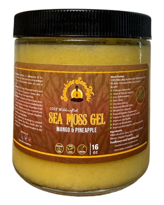Mango and Pineapple Sea Moss Gel