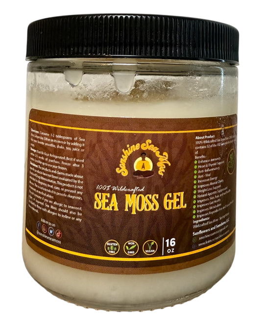 Golden Sonshine Sea Moss Gel